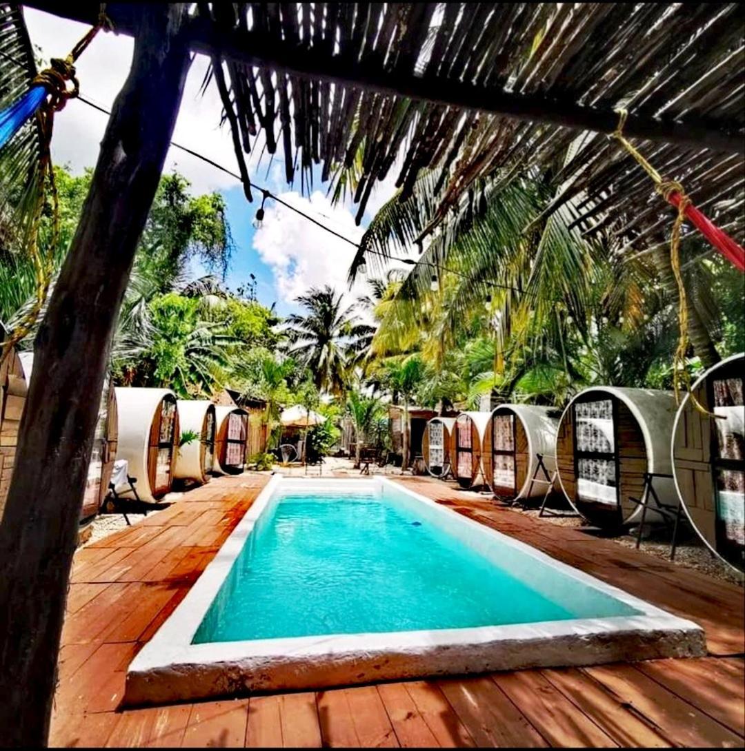 Kulu Tubohostel Bacalar Exterior foto